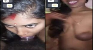 Desi Bhabi with Big Areola Fucking Hubby Sucking Cock