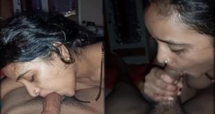 Horny Bhabhi Giving Blowjob