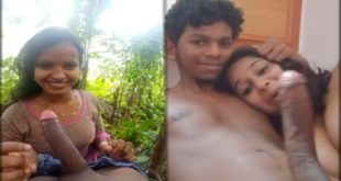 Cute Indian Lover Romance and Give Handjob