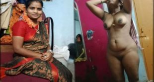 Tamil Chennai Wife Dress Changing Infront Of Her Husband