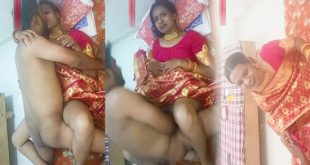 Kavita Vahini in Saree Fuck with Tatya at Wedding Night