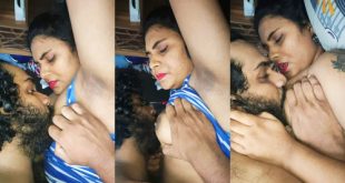 Desi Mallu Cpl Romance And Boobs Sucking